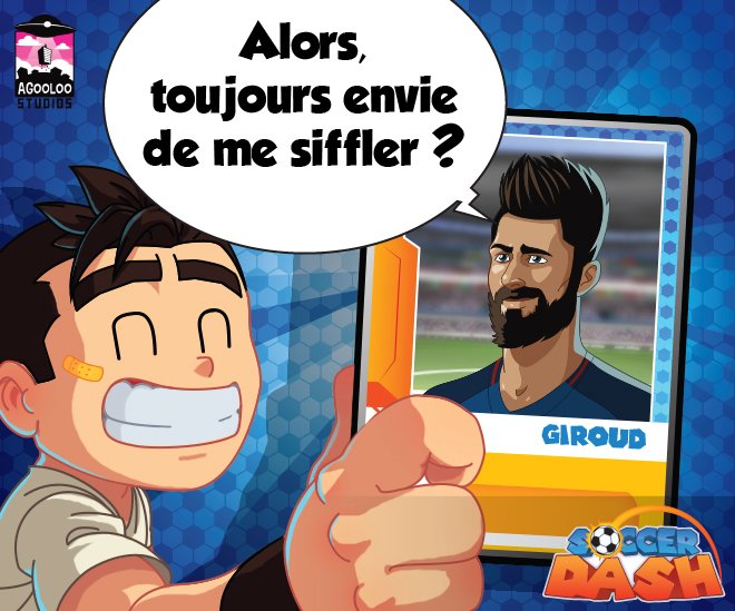 AgoolooStudios's tweet photo. Best scorer of Euro! :-)

#Agooloo #SoccerDash #FootballQuizDeluxe #Euro2016 #Euro #UEFA https://t.co/m9pxK7CbJr