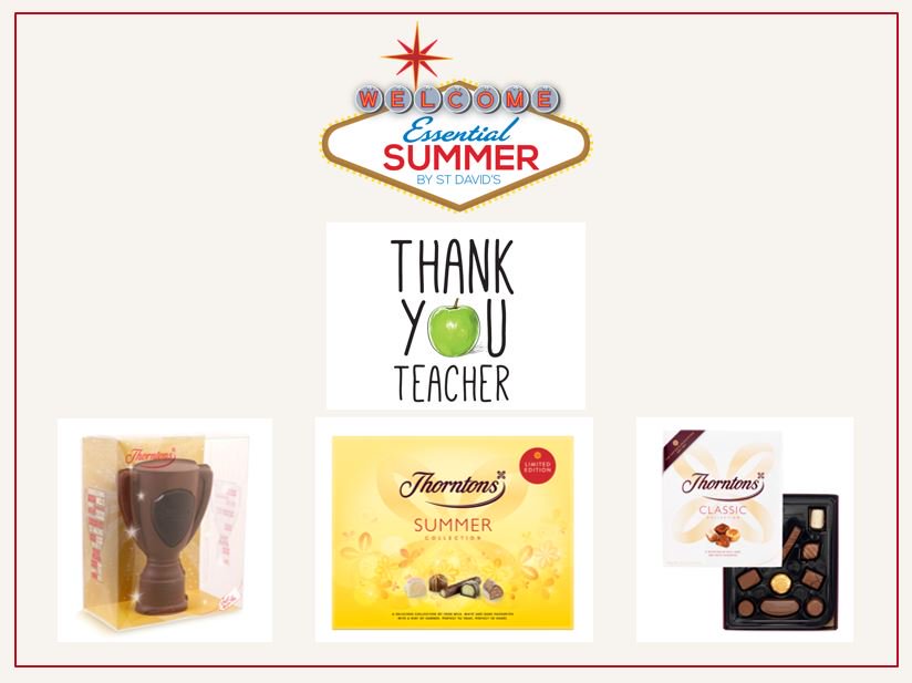 StDavidsCardiff's tweet image. Competition time! To #win this thank you teacher bundle just follow &amp;amp; RT! Read more here: bit.ly/29aSo6B