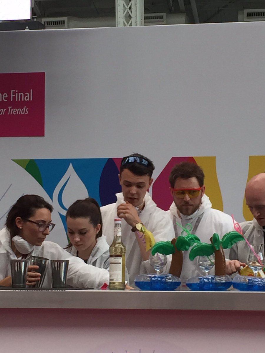 Science meets sunset beach for the Bartenders Tiki offering