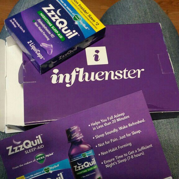 #voxbox #zzzquilvoxbox #SleepLovers 
 received these products complimentary from Influenster for testing purposes