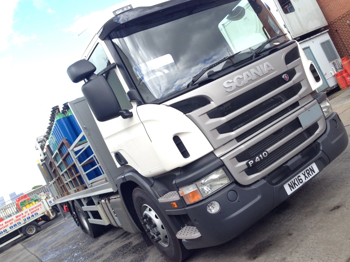 Chuffed with the new #truck <a href="/ScaniaGroup/">Scania Group</a> <a href="/ScaniaUK/">Scania UK</a> just waiting for the #stickers now!
