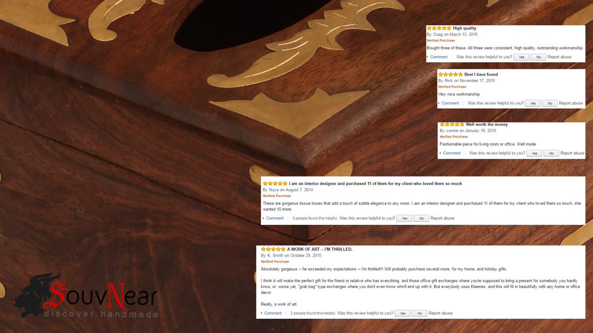 SouvNear's tweet image. #Handmade #TissueBoxes from #SouvNear on #Amazon
amzn.to/29e4jkW