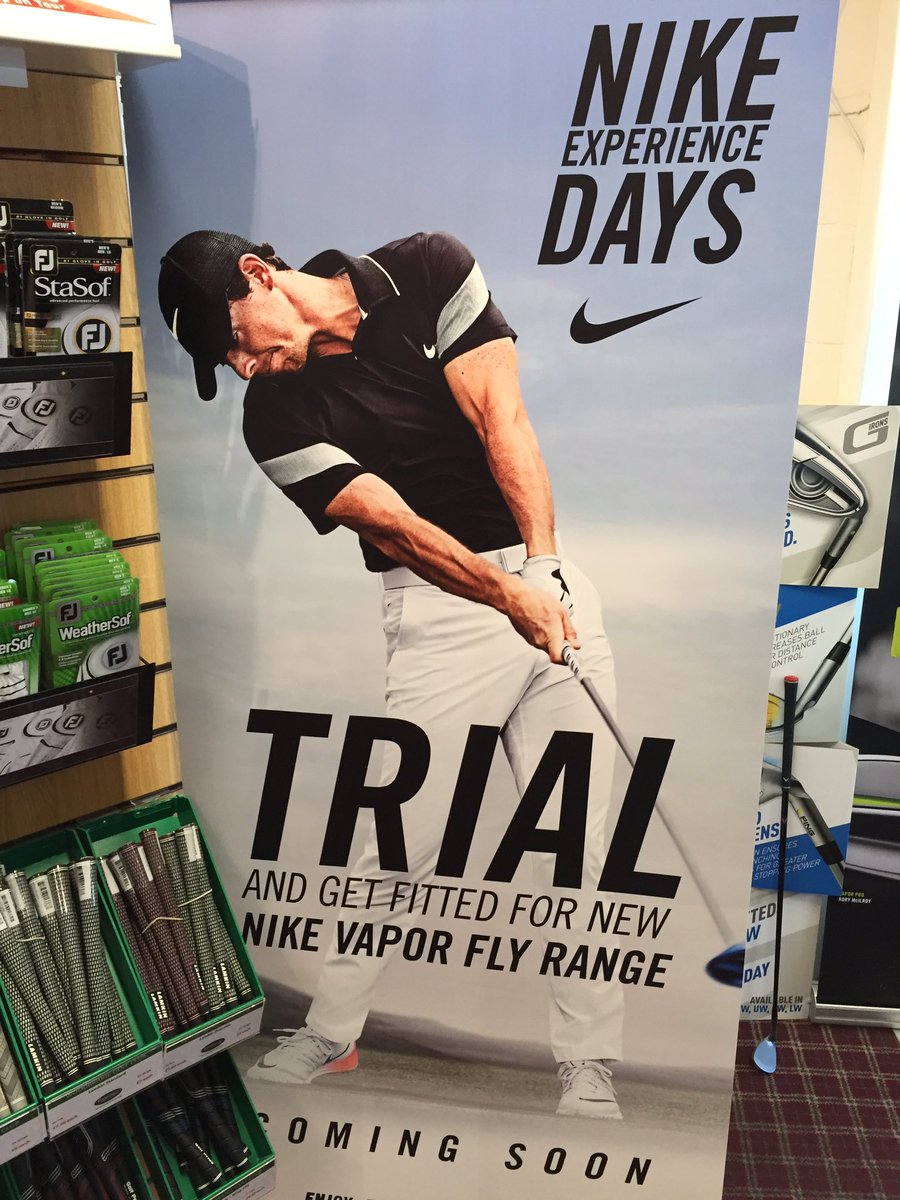 peaseygolfpro's tweet photo. Nike Experience day -Sat 16th July. FREE fitting times available @ Woodbridge Golf Club performance centre #trackman https://t.co/F65x8pjRY5