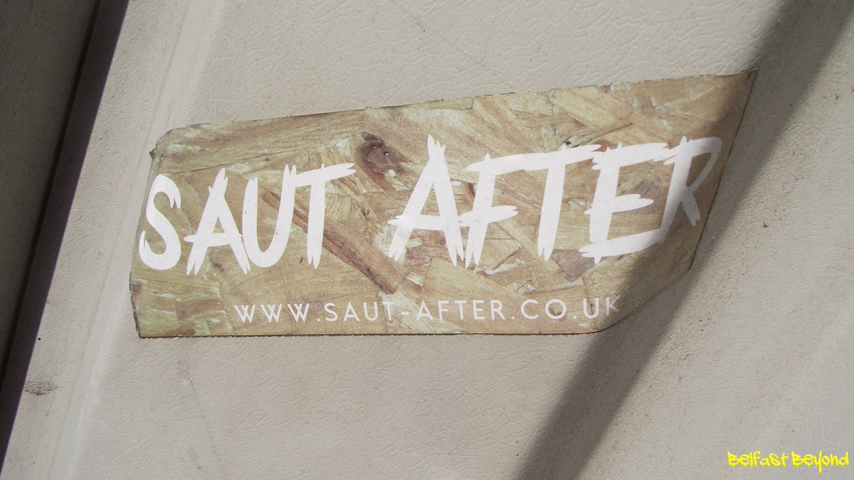 Belfast_Beyond's tweet image. A few @SautAfter #stickerbombs around #Belfast #NorthernIreland #graffiti #streetart #lifestyle #sticker #slap