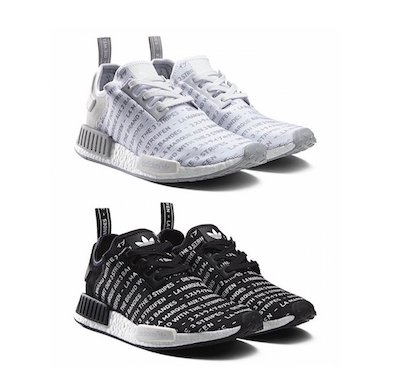 BotSneakerhead's tweet photo. #adidas is releasing the #NMD R1 'blackout'-'whiteout' pack on July 8th over Europe. Will you be copping? https://t.co/lNV0jgxiuh