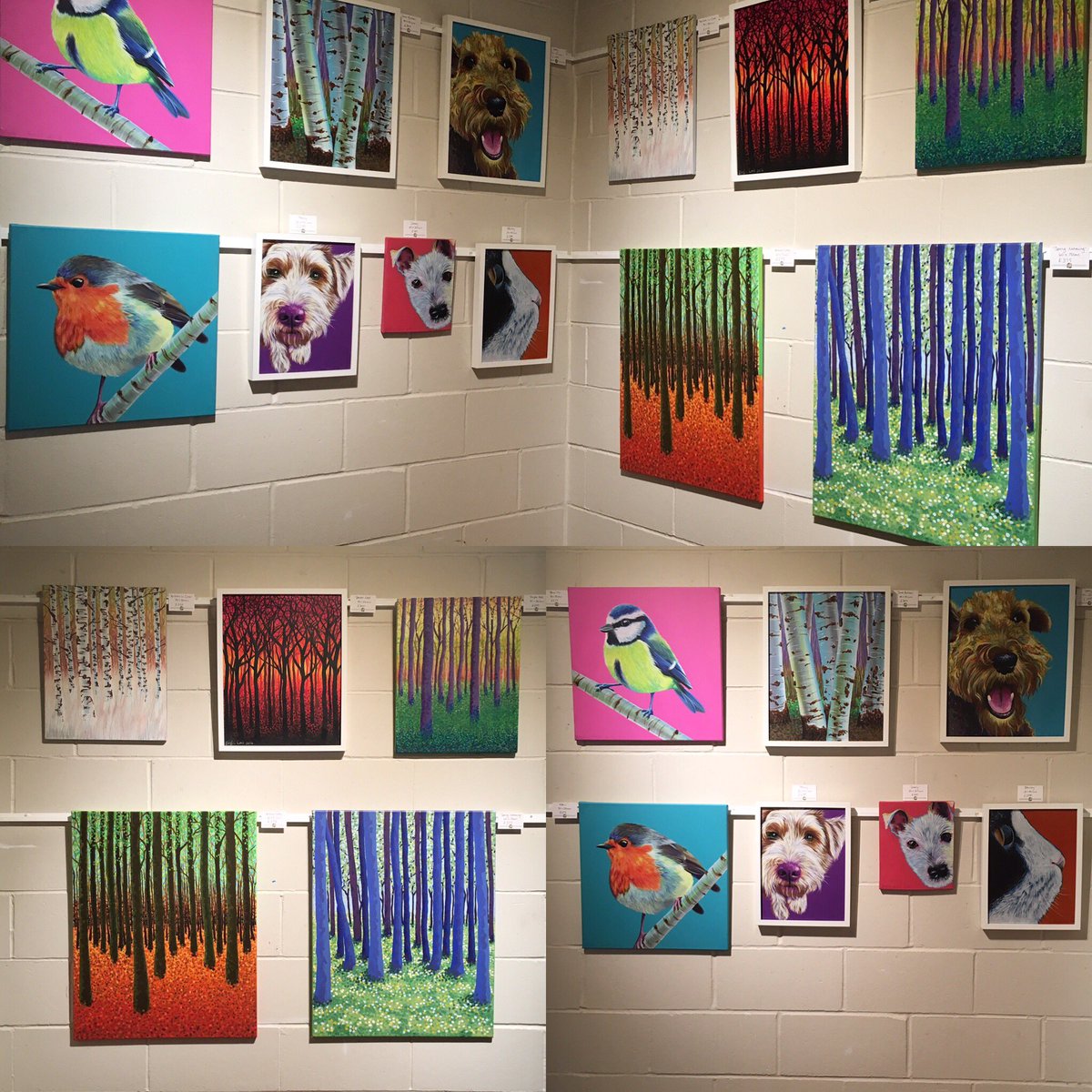 kirstinwoodart's tweet image. Some of my paintings are hanging at Denbies Wine Estate in Dorking until Sunday 10th July