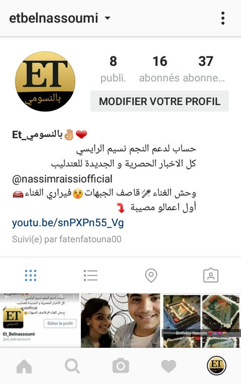 et_belnassoumi's tweet photo. Follw ⤵⤵⤵⤵
#NassimRaissi
@Nassim_Raissi https://t.co/Pwpetg6Rqk