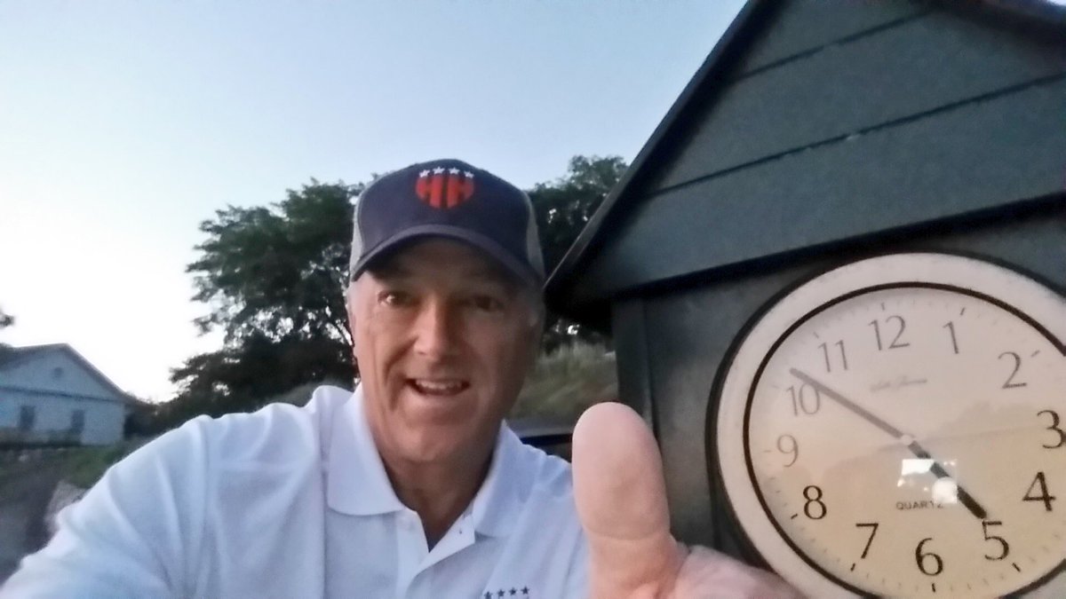 HireHeroesUSA's tweet photo. #CarlMeyer's 9th annual 100+ holes for #HireHeroesUSA is well underway this #July4th morning in Chenequa, WI https://t.co/e7JvdSLgO1