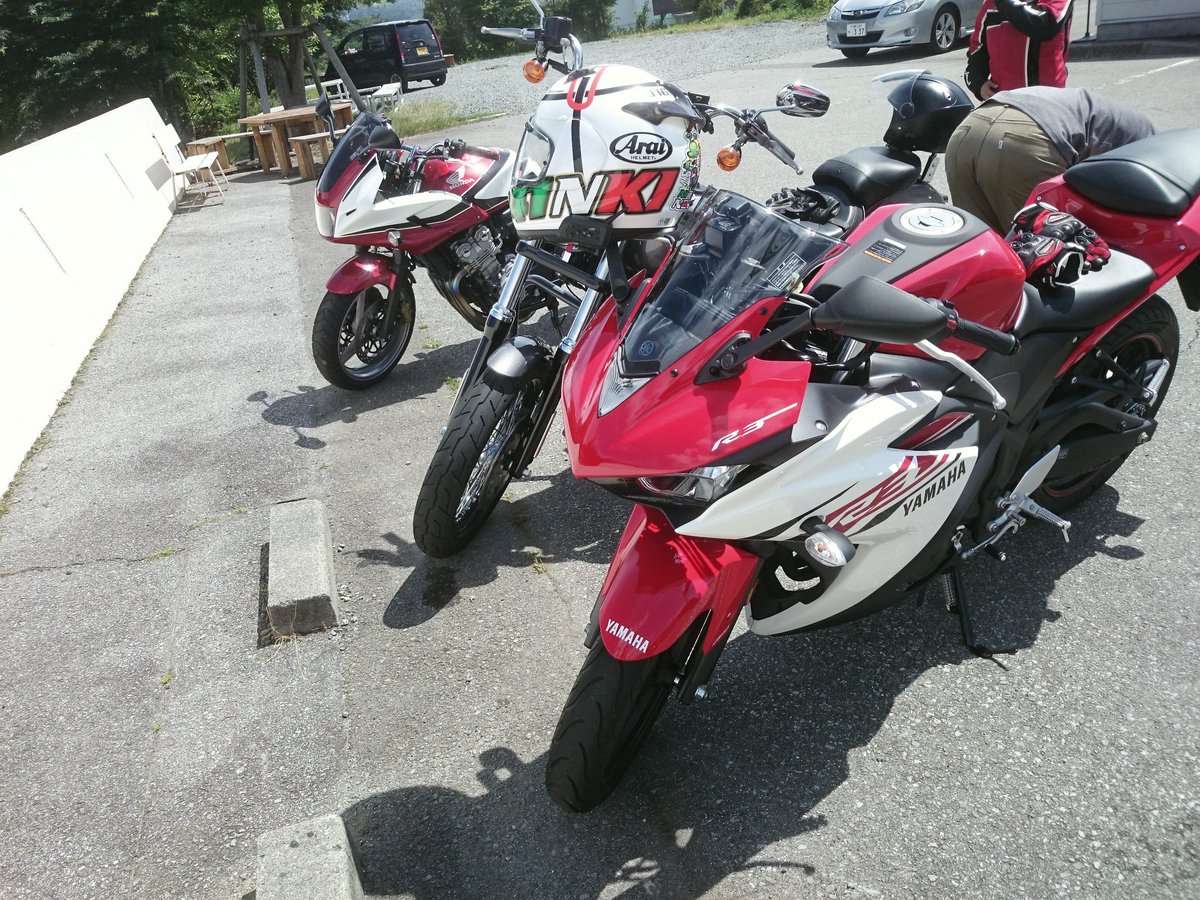 KfntaK's tweet photo. 昨日はバイク借りて宮ケ瀬通ってその後山中湖までツーリング～(´∀｀∩) 
楽し過ぎて8時間あっという間だった
また行こー！！ https://t.co/5LnpIjoNAD