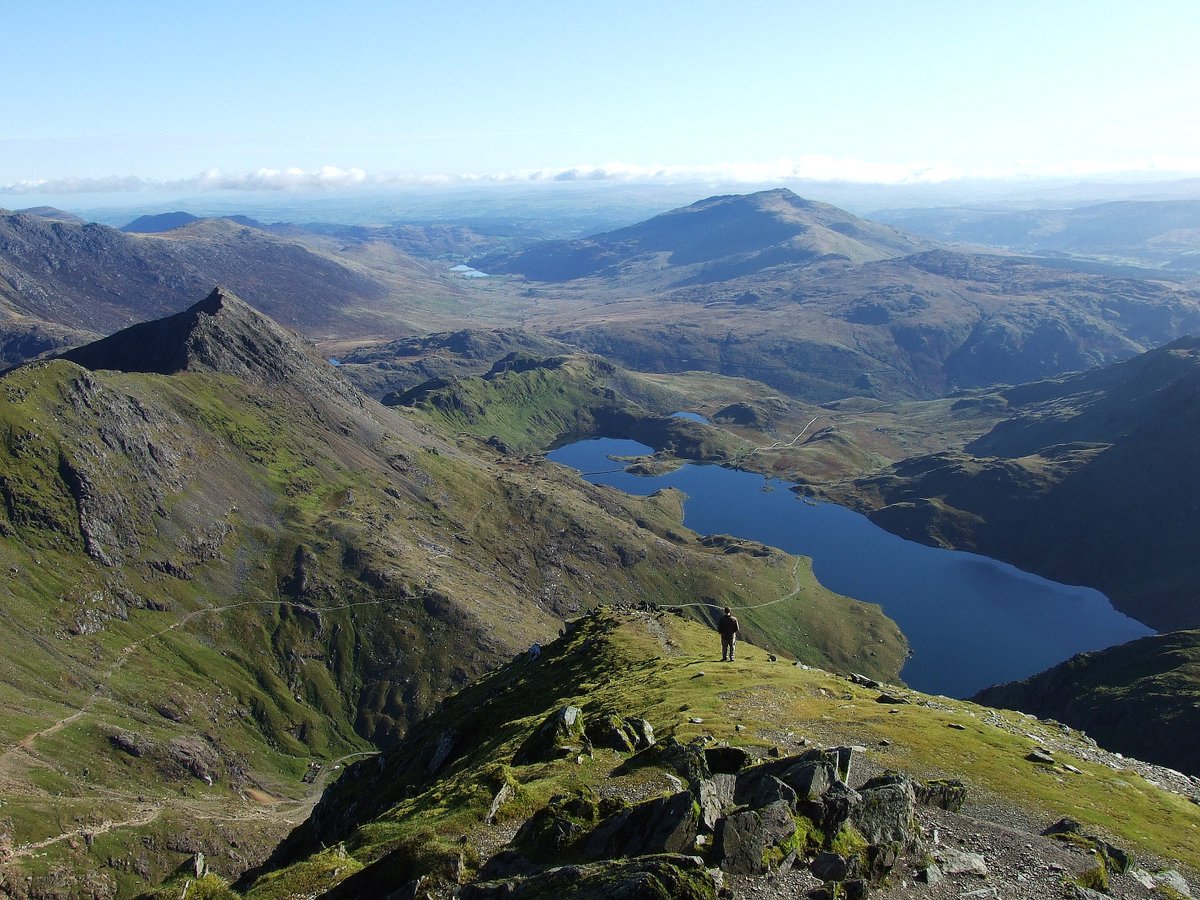 SnowdonRailway's tweet photo. The view from #Snowdon summit - RT if you think this is the best #view ever!
#Snowdonia #photography #SMR120 #OMGB https://t.co/aVEj3UEJRD