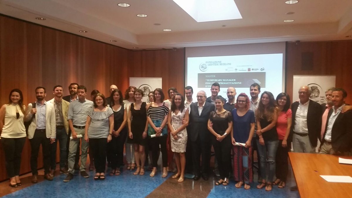 FondMerloni's tweet photo. Oggi consegna diplomi #master #temporarymanager #europrogettazione @ConfindustriaAN @cislmarche @Confartimprese https://t.co/fQBpla4cAJ
