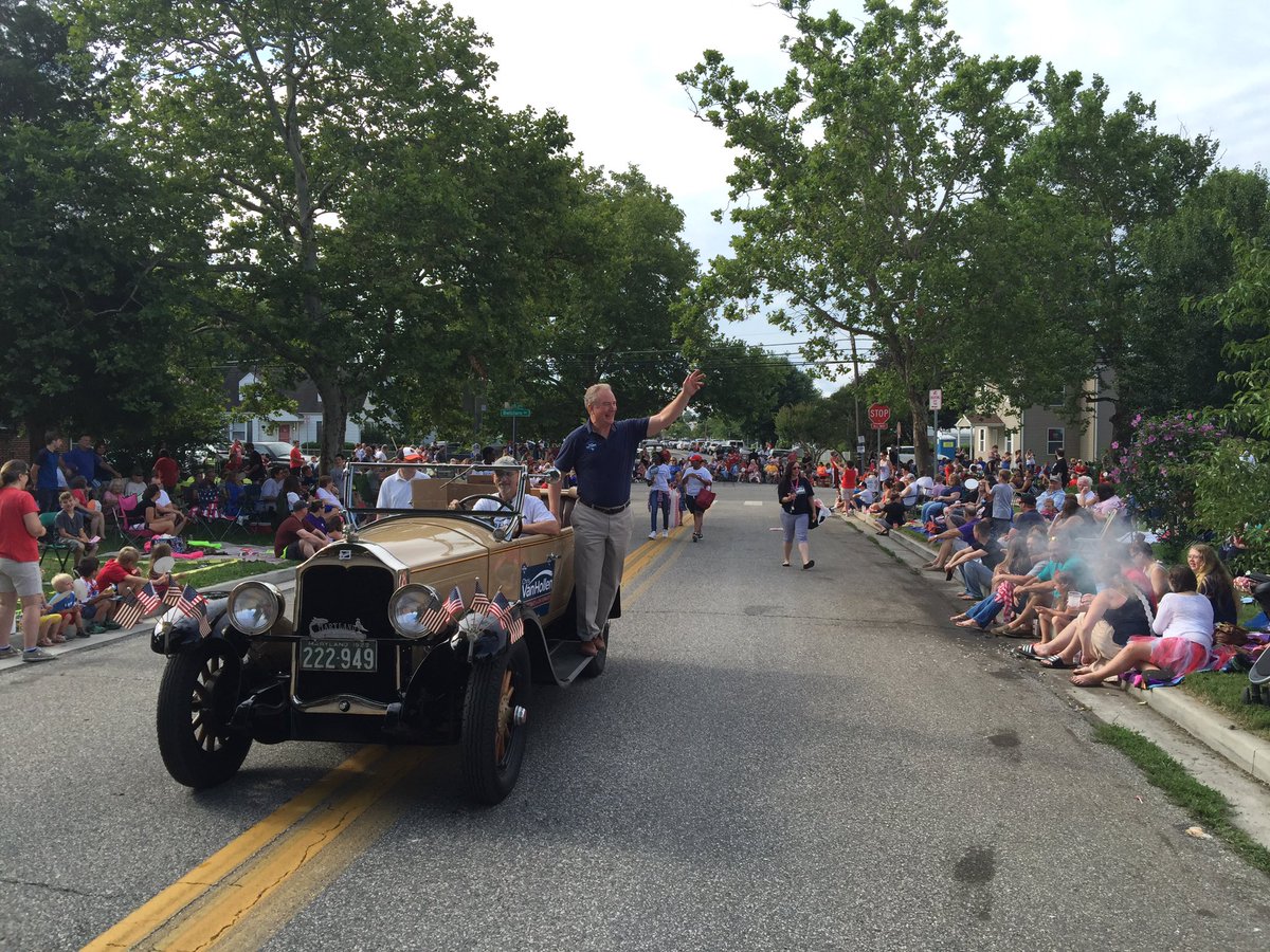 michael_bayrd's tweet photo. Really excited about this crowd and so is @VanHollenForMD @teamvanhollen #mdsen #4thOfJuly https://t.co/5F0sQI8m51