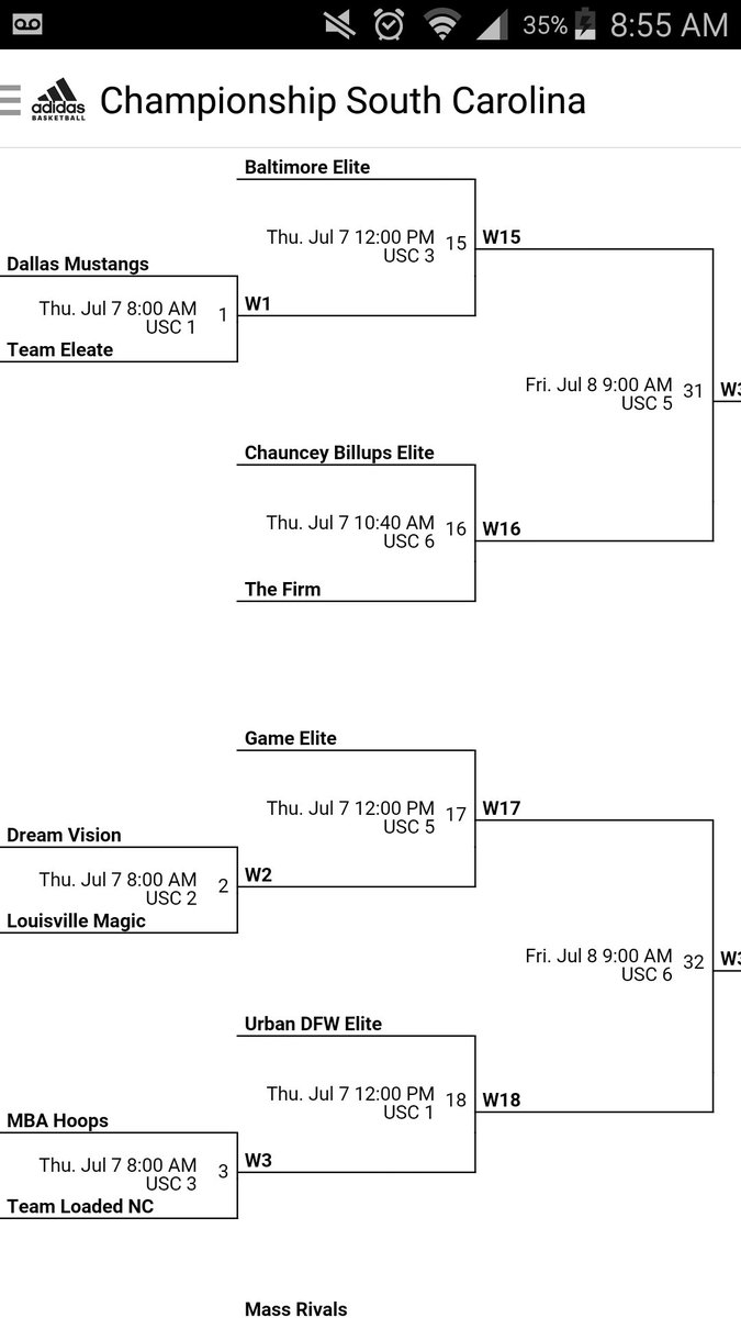 BooDaVilleL1C4's tweet photo. @Lville_Magic 17u & 16u #AdidasUprising Finals brackets set. It's a loaded! 17u v #DreamVision 16u v #TeamLoadedVa https://t.co/9UeWOGaSfo