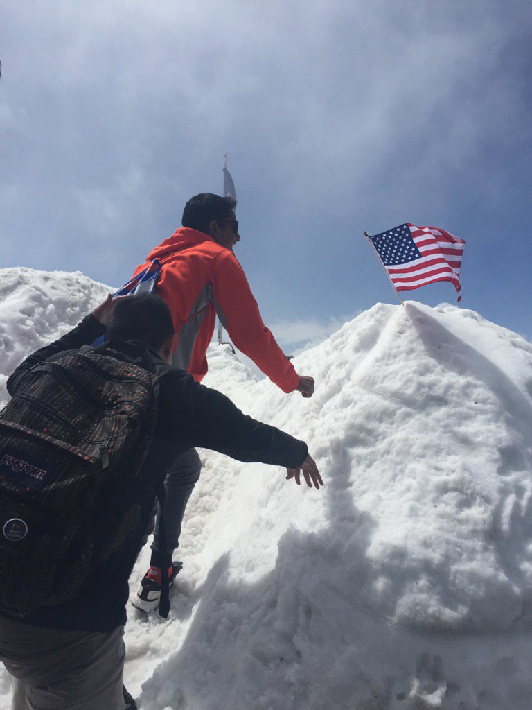 Zugspitze -- Top of Germany. Happy 4th!
