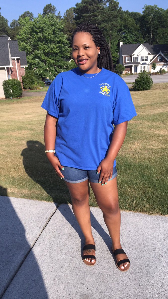 _MelaninCP's tweet photo. Fourth of July 🇺🇸 Supporting @Tim_Pounds01 for Douglas Co Sheriff. Let's get it! #TEAMPounds 👮🏽 https://t.co/HuiKlayySl
