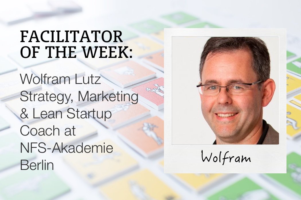 Meet our Facilitator of the week:  Wolfram Lutz, Entrepreneur and Consultant playinglean.com/pages/our-faci… #leanstartup
