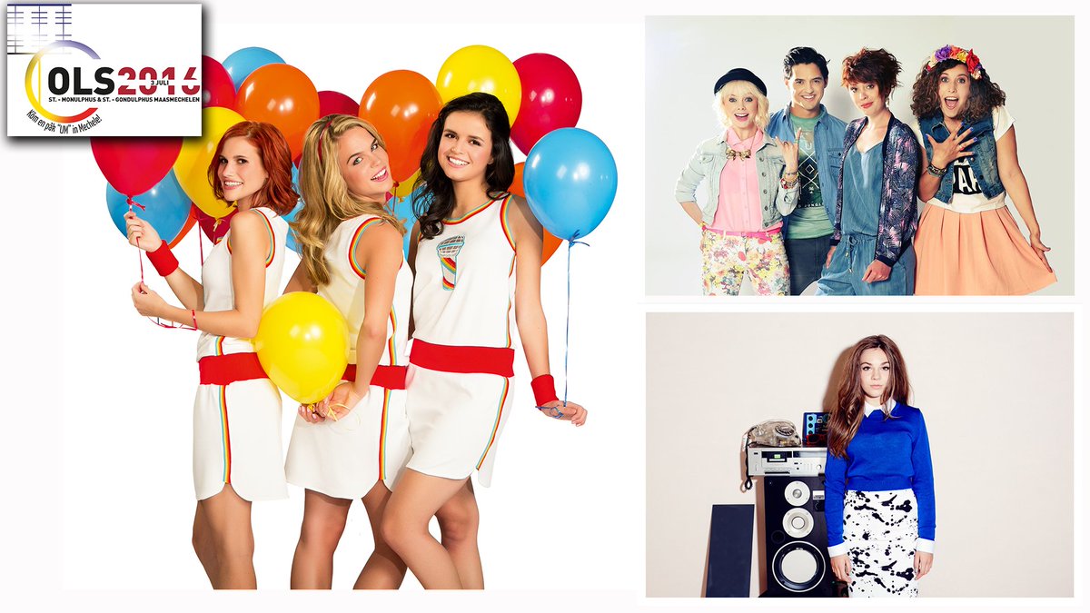 2016OLS's tweet photo. Volgende activiteit: jeugdavond op 8/07 met o.a. #K3, @Ketnetband &amp; Laura Omloop. Kaarten: https://t.co/bpomGy4M34 https://t.co/GyQNkuP2ZR