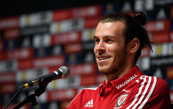 BBCSport's tweet photo. Gareth Bale has insisted there are no stars in the #WAL side - just a good team.

Watch: https://t.co/MsueqiSmhh https://t.co/8h59lEJMgk