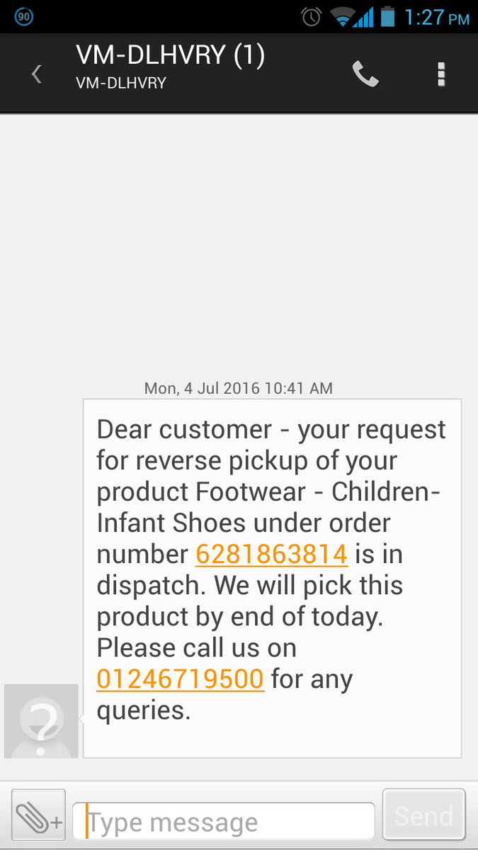 2007Kumkum's tweet photo. @Hopscotchindia today mrng I got this msg https://t.co/orePqYVaLX