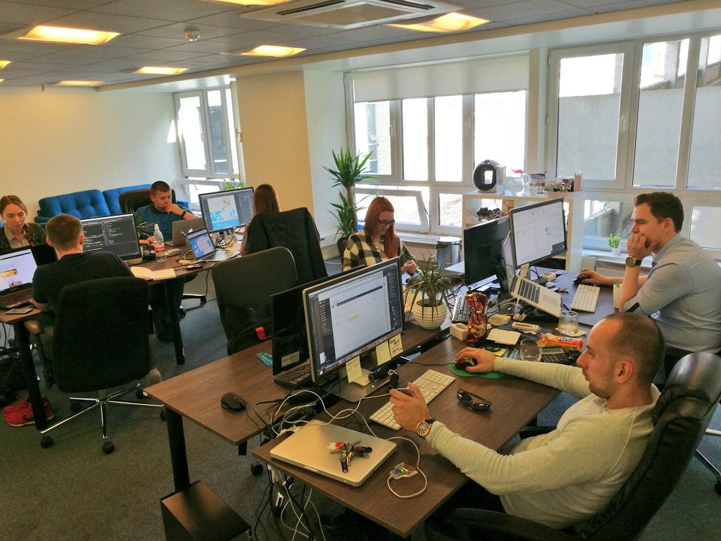 rbienz's tweet photo. Quick visit to our busy #Tallinn office before heading over to Laulasmaa #DigitalEliteCamp #dec16 https://t.co/nJQKrI2Nzz