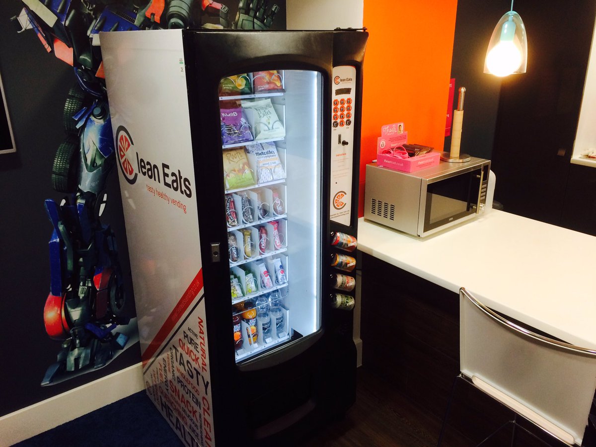 Delicious <a href="/saykallo/">Kallo</a> treats looking great in our new healthy vending machine @CNG_Ltd in Harrogate!