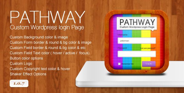 WarezNulled's tweet image. #Pathway - #Custom Wordpress Login Page - #CustomLogin #CustomLogo goo.gl/ssXF9U