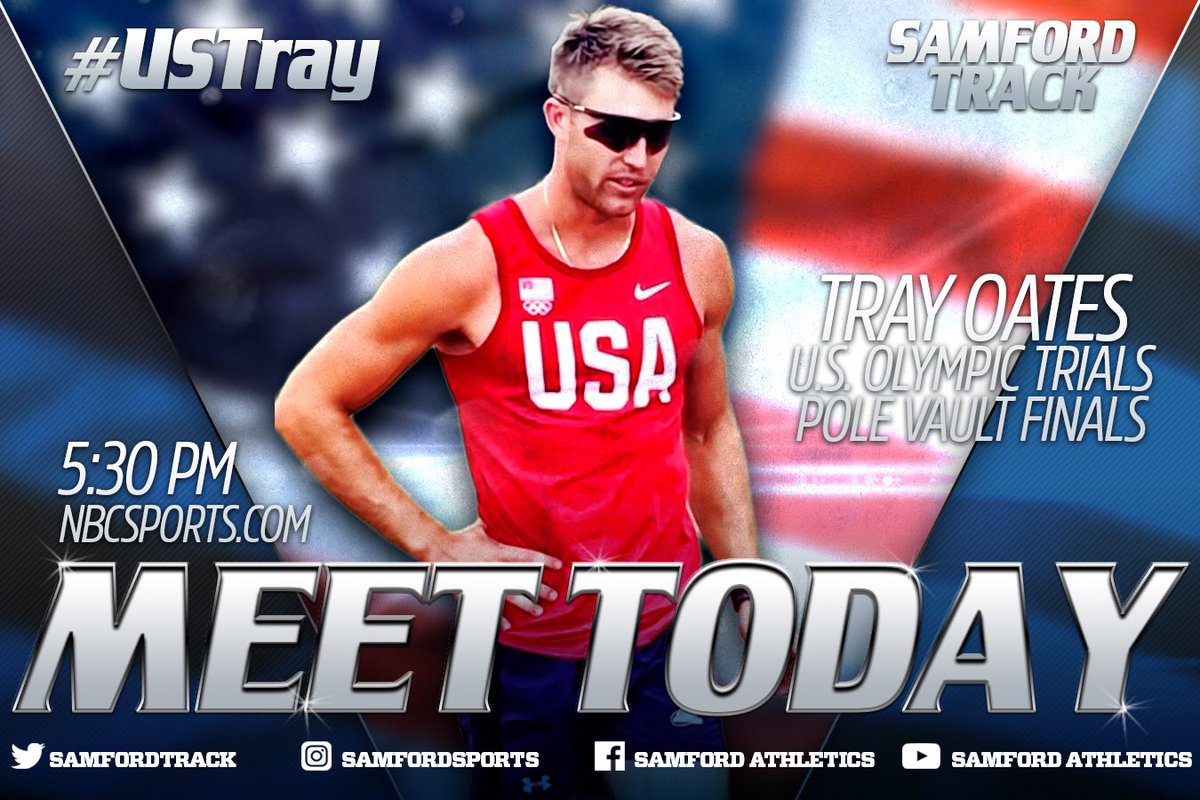 SamfordSports's tweet image. Watch Tray Oates compete live at 5:30p CST today on NBCSports.com!
#USTray
#RoadToRio
#SamfordStrong