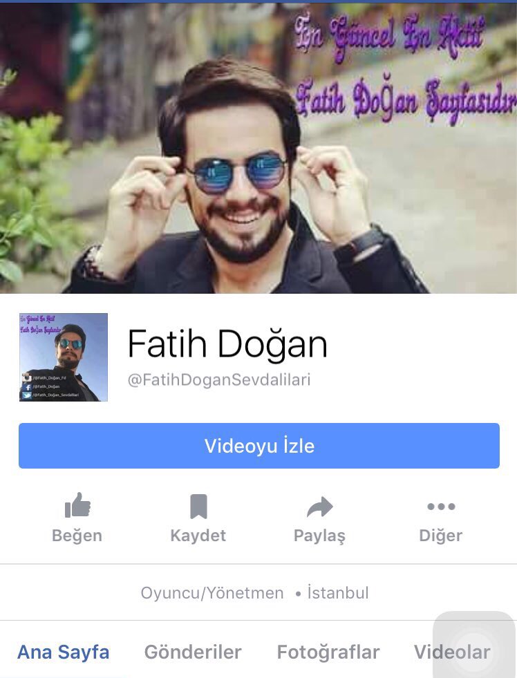 fatihdogantv's tweet photo. Facebooktaki bu SAHTE HESAP Ben oldugumu idda ederek yanlış bilgiler vermektedir...lütfen inanmayınız...sevgiler https://t.co/7YSRFlpYUK
