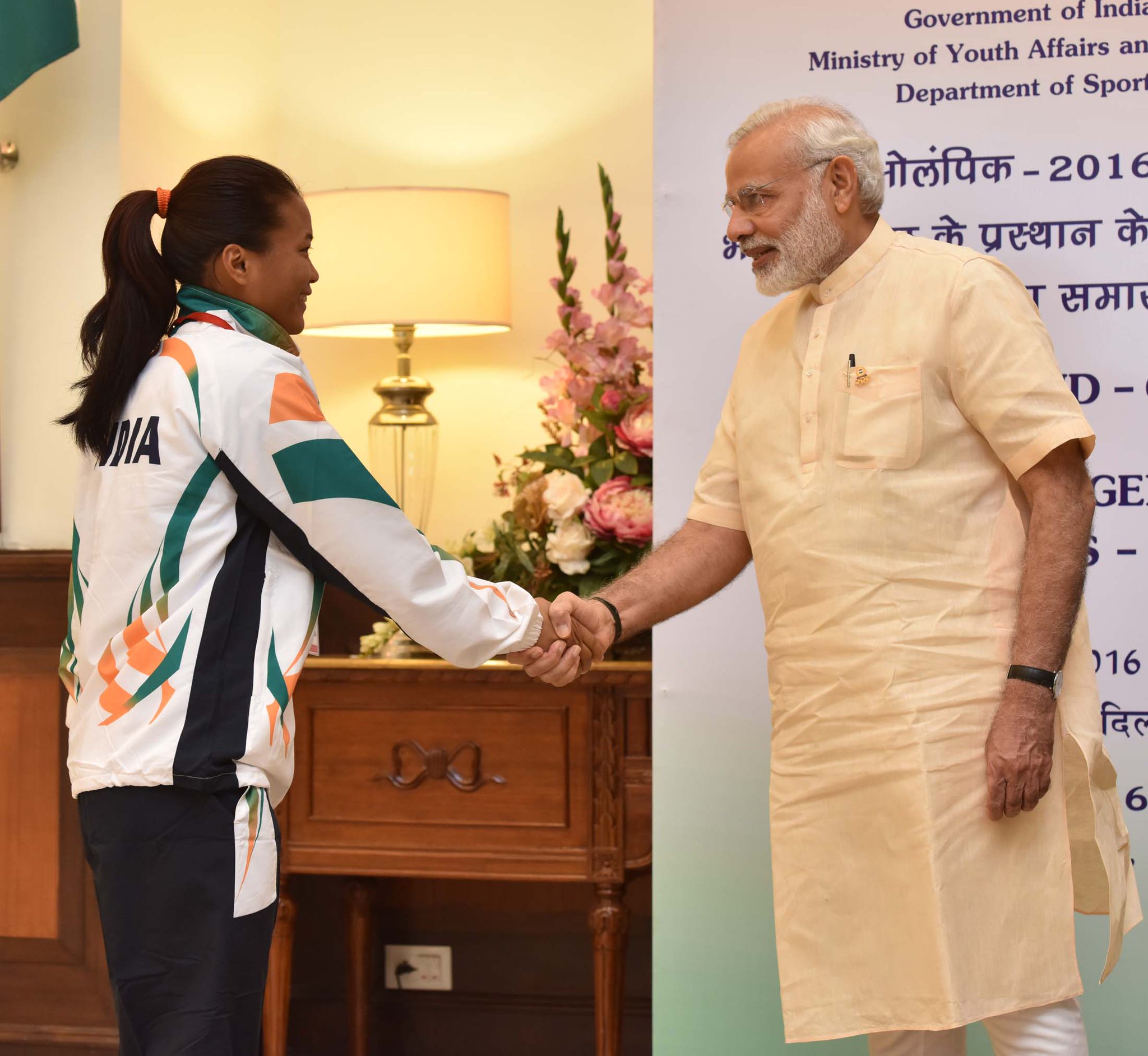 Narendra Modi A Twitter Discussed The Upcoming Rio Olympics And Wished H Lal Ruat Feli The Best For The Hockey Games Narendra Modi A Twitter Discussed The Upcoming Rio Olympics And Wished H Lal Ruat Feli The Best For The Hockey Games