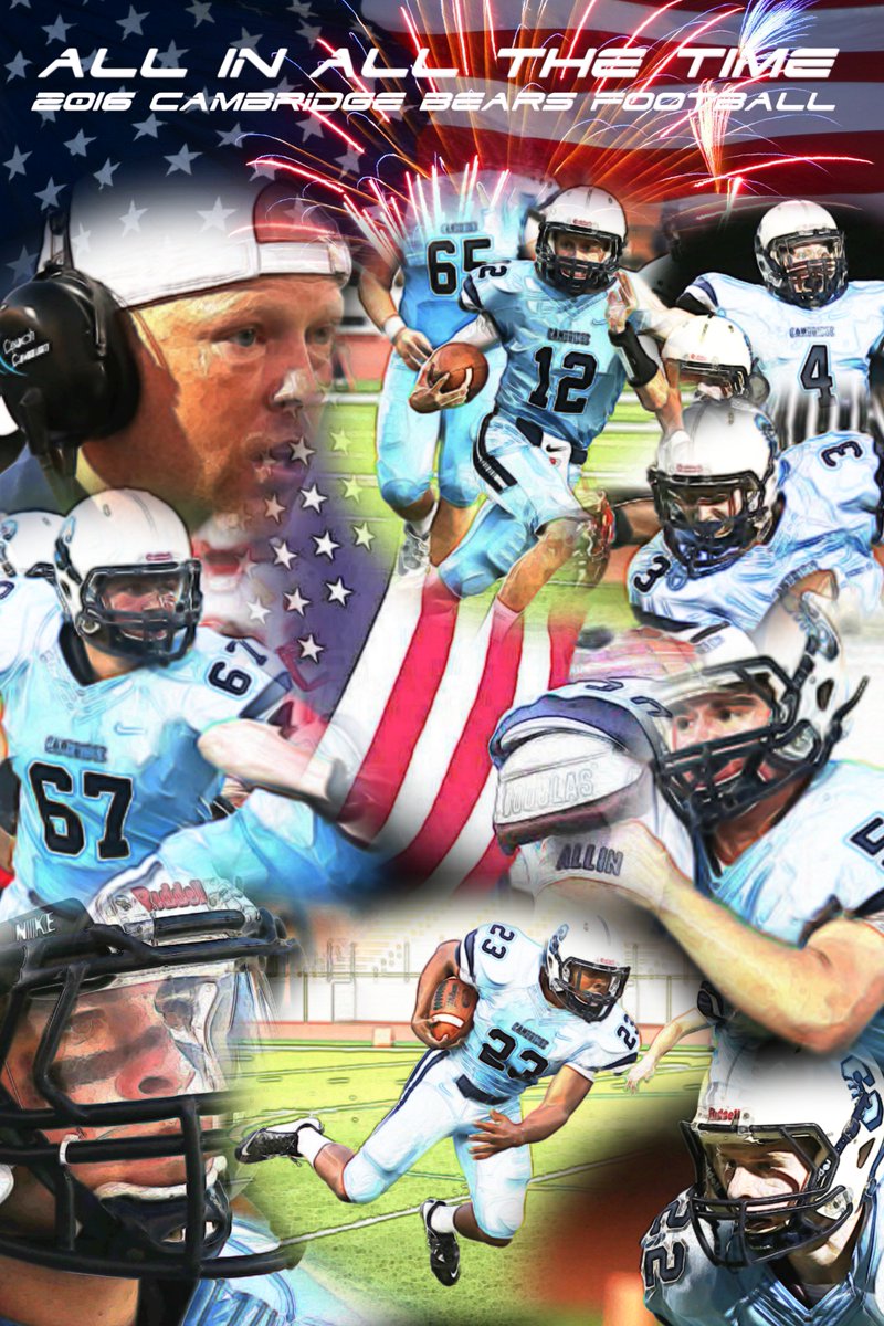 Have a safe and happy 4th of July from Cambridge Bears Football. <a href="/CoachBennett29/">Craig Bennett</a> <a href="/Cambridge_AD/">Cambridge Athletics</a> <a href="/CambridgeHS1/">Cambridge High School</a>