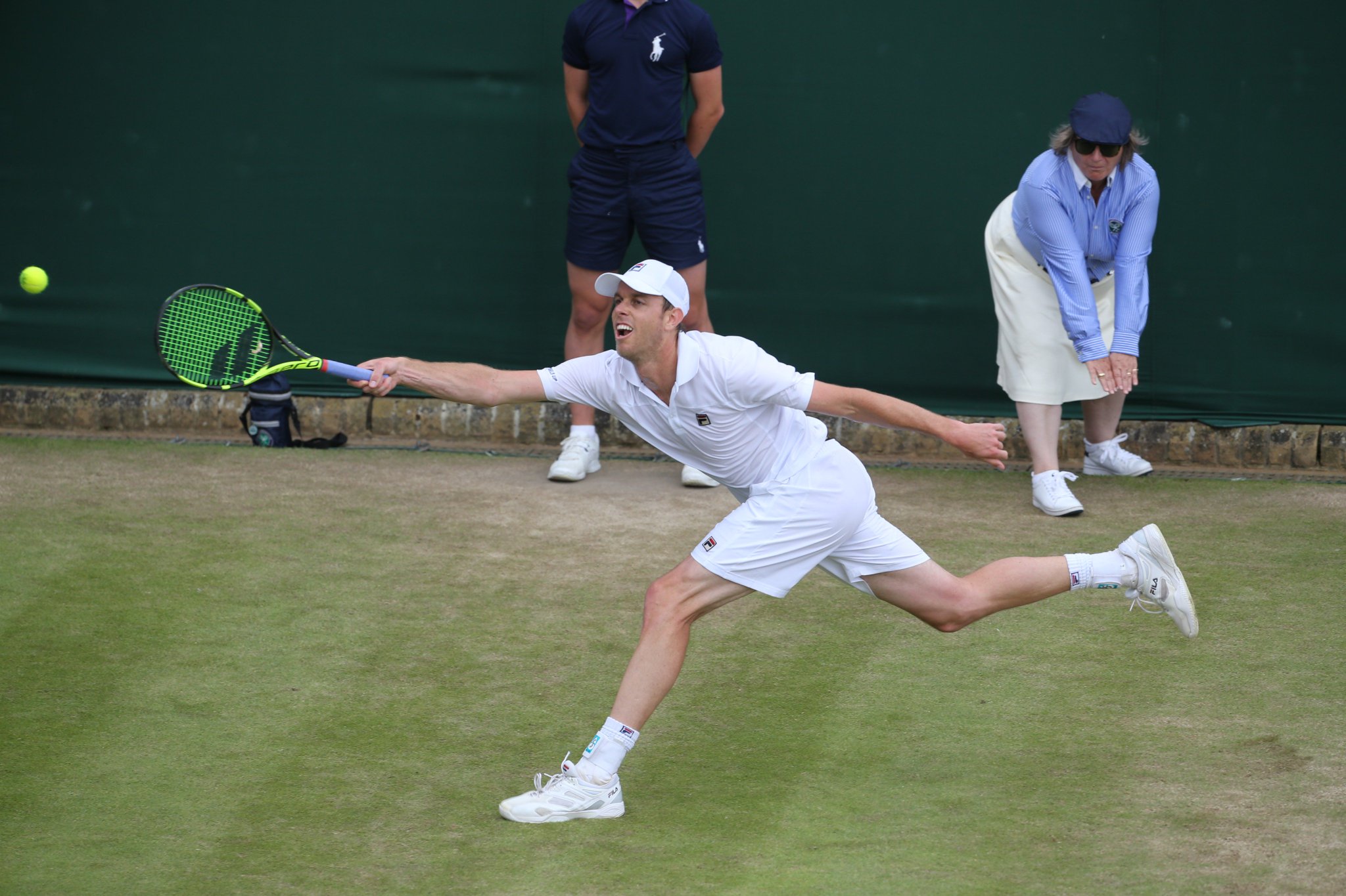 Wimbledon The Giant Killer Progresses Querrey Reaches His First Grand Slam Singles Qf After Beating Mahut 6 4 7 6 5 6 4 Wimbledon The Giant Killer Progresses Querrey Reaches His First Grand Slam Singles Qf After Beating Mahut 6 4 7 6 5 6 4
