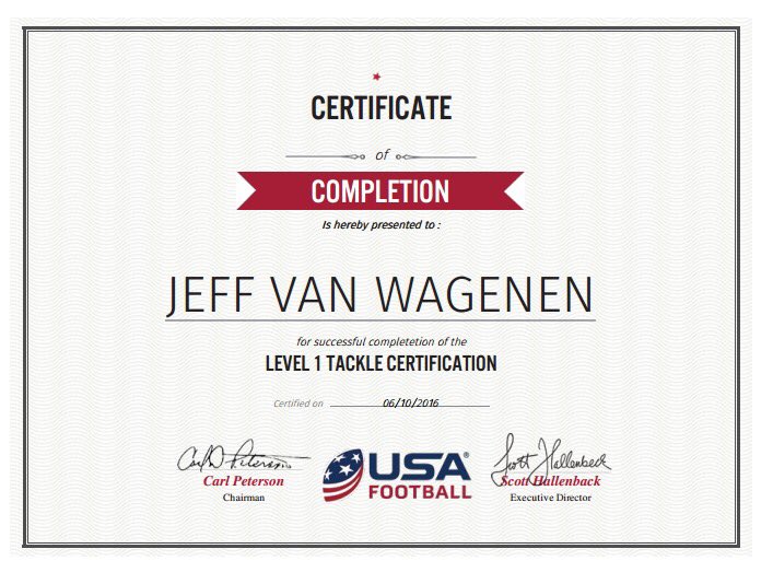 coachvanwag's tweet photo. This season, the #OrangecrestWolves have partnered with @usafootball & all of our coaches will be Heads Up certified https://t.co/ujCyIyM6Fa
