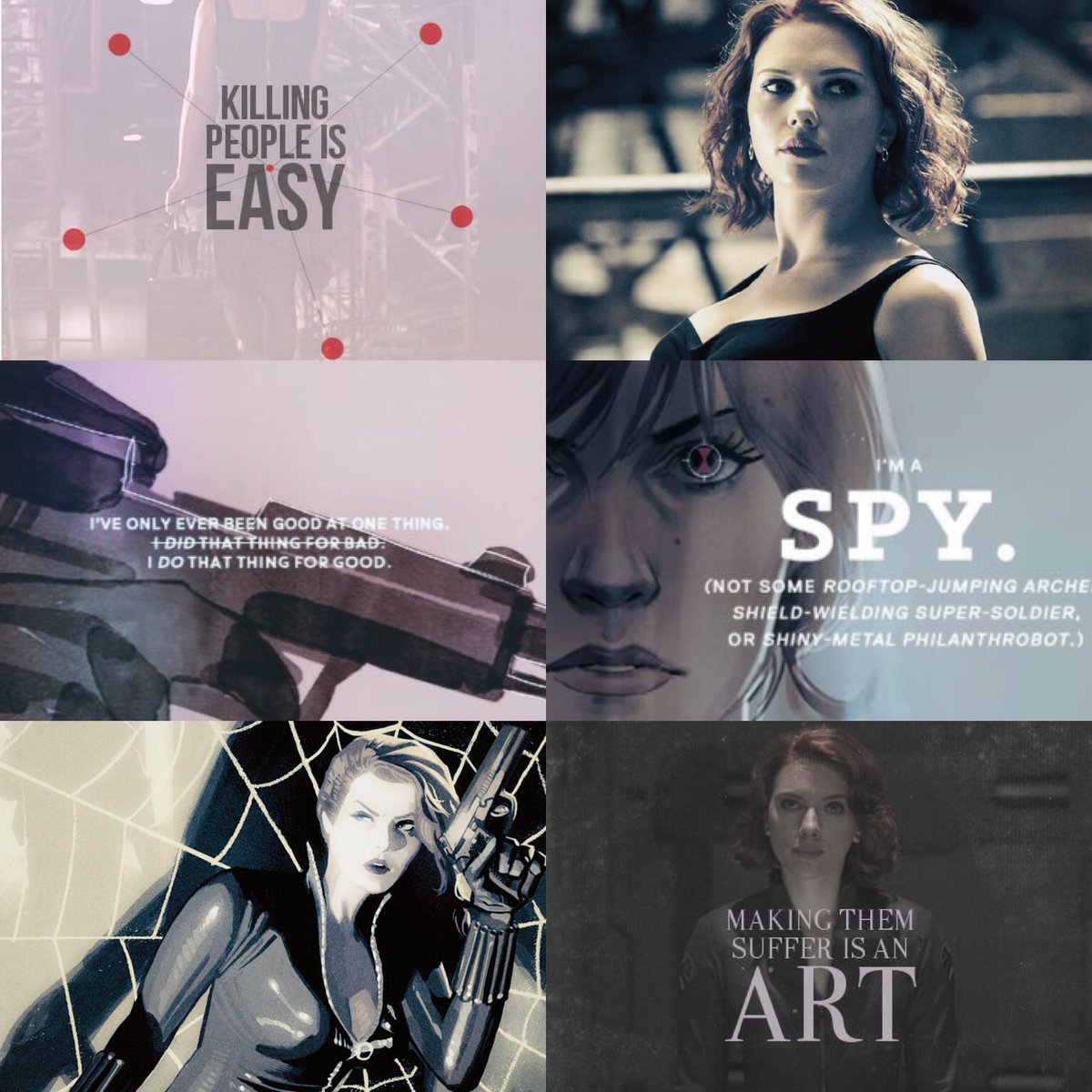 ComicGrids's tweet photo. Black Widow for @ImTheRedDeath https://t.co/Pj70CXUbgS