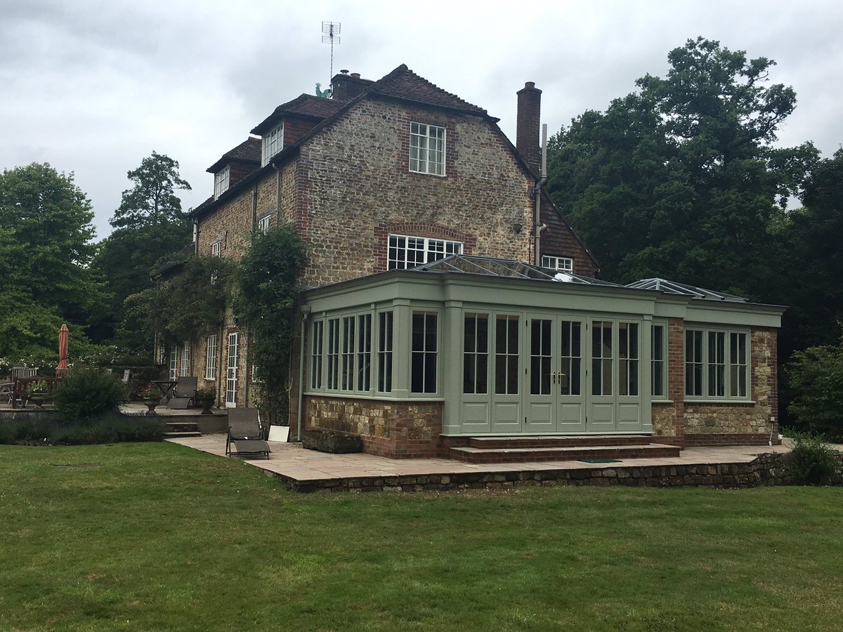 Cox_Electrical's tweet photo. Orangery now completed ready for 1st fixing! https://t.co/T1HGk1J7IB