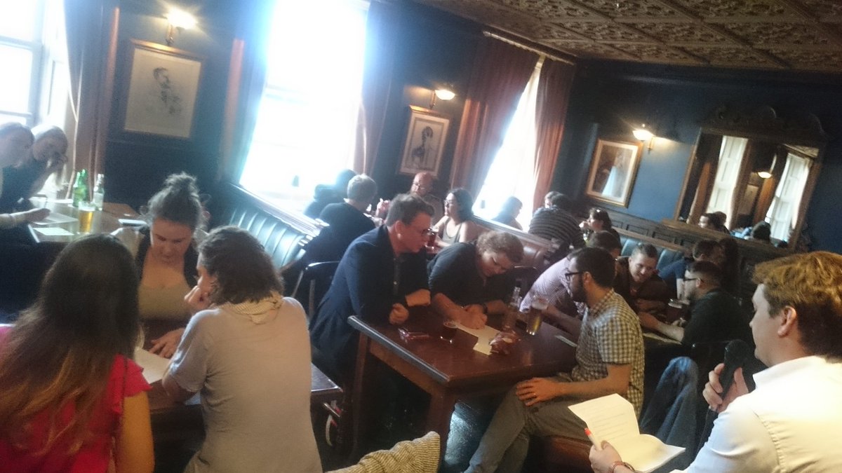 queeva's tweet photo. Table quiz in full swing with @Homestaycom friends &amp; family, all for @TempleStreetHos and @Techies4TS #raisingmoney https://t.co/fFyBFDfOkR