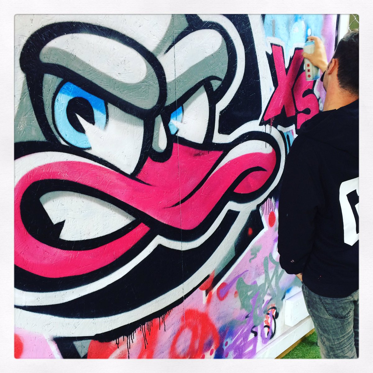 badgerfoxevents's tweet photo. #eventprofs #blackxs #graffitikings #jesta #createtocommunicate #graffiti #badgerandfox https://t.co/nrhO59nqm7