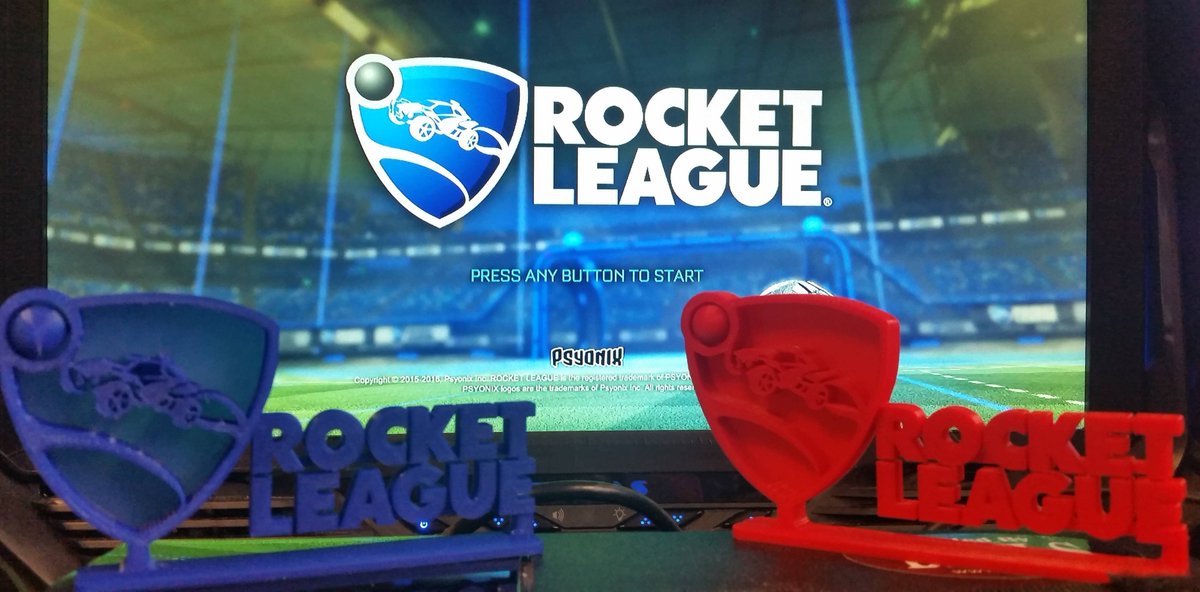 levelupaugusta's tweet photo. #RocketLeague #SmashBros #levelup #trophies #3dprinting #Happy4thJuly #videogames https://t.co/dDfGl06pOU
