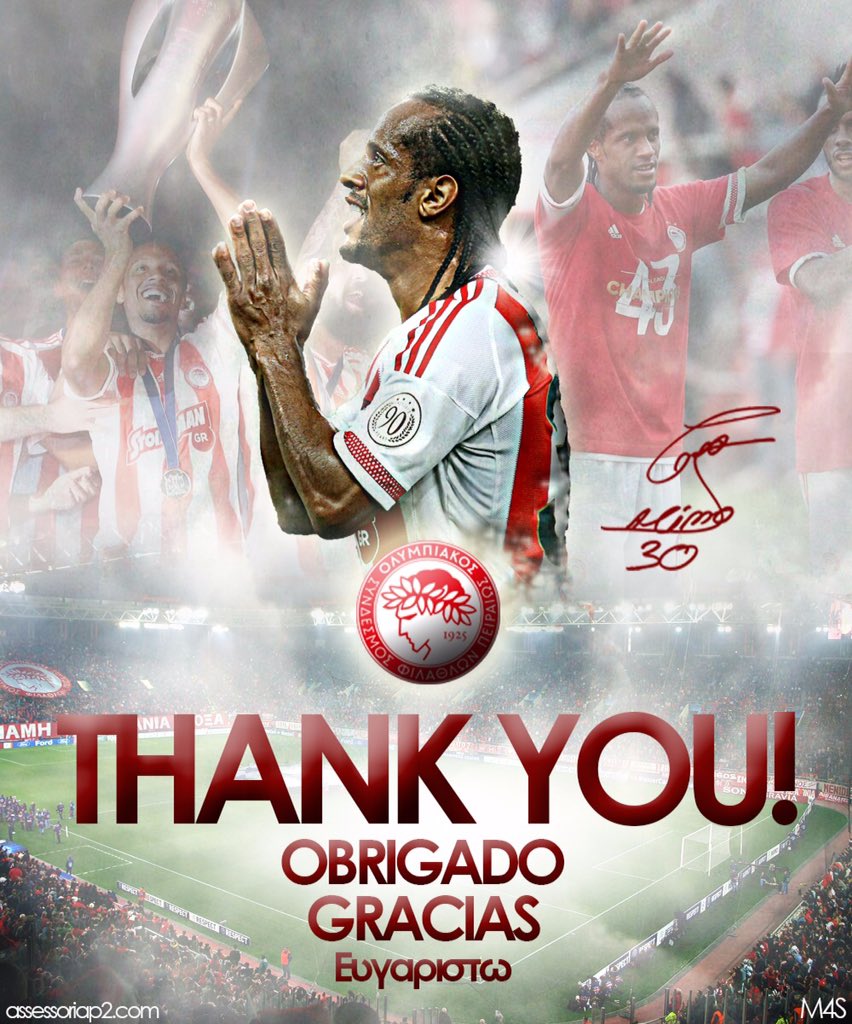 LSalino30's tweet photo. Thank You all! Thanks @olympiacos_org! #AlwaysInMyHeart ❤️⚽️🔴⚪️ https://t.co/slwutcypOZ