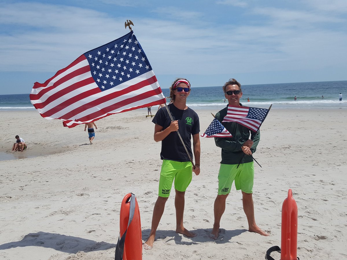 The patrol is proudly displaying their American pride today!