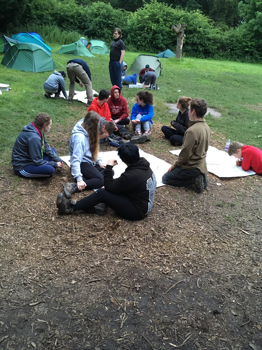 CCChalfonts's tweet photo. Update: All groups back safe and sound after a great first day walking. #cccdofe #dofe https://t.co/w5ODtmPKoo