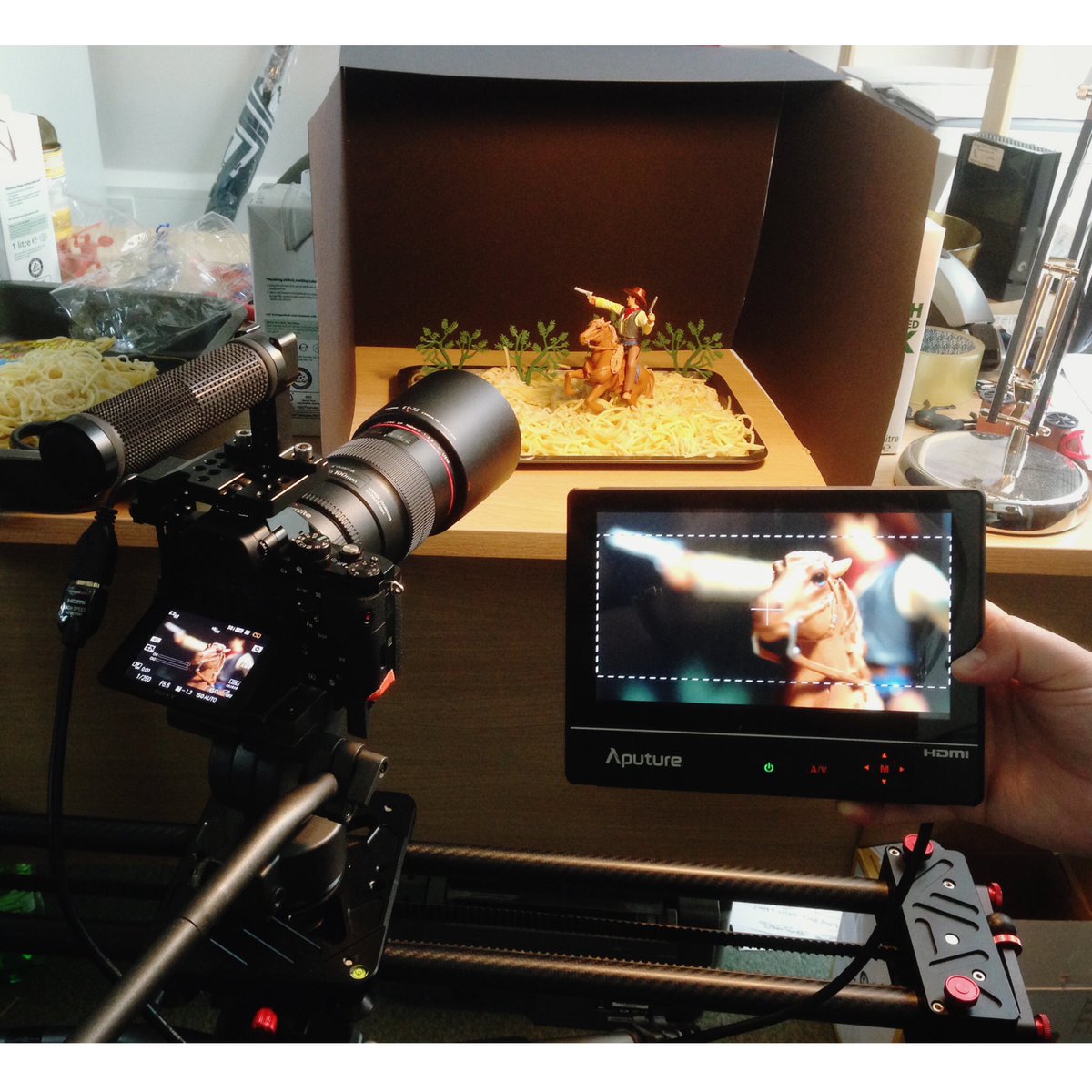 thefilmandtvco's tweet image. Bringing spaghetti back to the westerns today in the office... #Westerns4Men #SpaghettiMonday #FunProduction