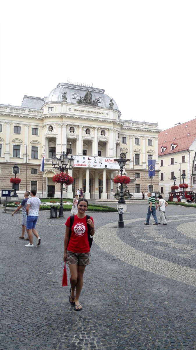 CamilaLabaronne's tweet photo. It's breaking my heart to leave you again #Bratislava #RailsGirlsBratislava https://t.co/n921KSRfA4