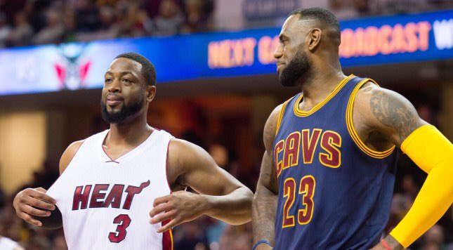 _SayHeyKid's tweet photo. LeBron : you see KD sign with Golden State right?

DWade: Yup, I think it's time to get the band back together https://t.co/mN82jN18Lf