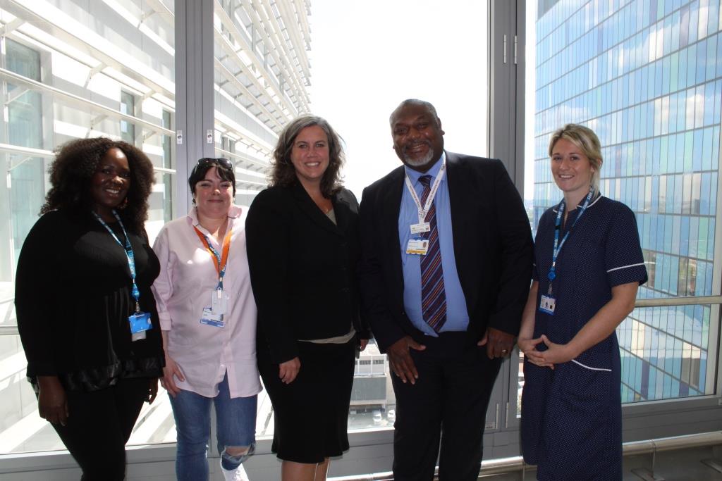 StGilesTrust's tweet photo. Today @heidi_mp visited wonderful @NHSBartsHealth Royal London team who help young victims: https://t.co/MyPdPq9Fvo https://t.co/kxgURHXXBR