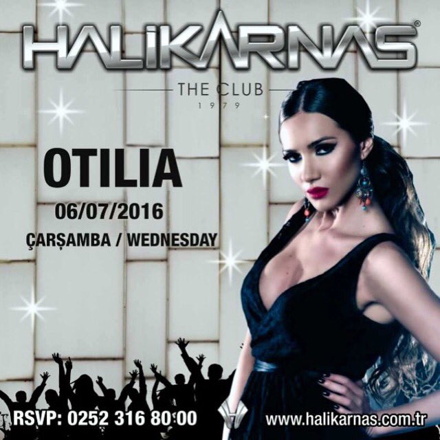 HalikarnasTC's tweet photo. Dillerden düşmeyen Bilionera şarkısıyla Otilia Bayramın 2.günü Halikarnas'da 🎉💃🏻🎈✨🎇 https://t.co/YvAWlu97Pg