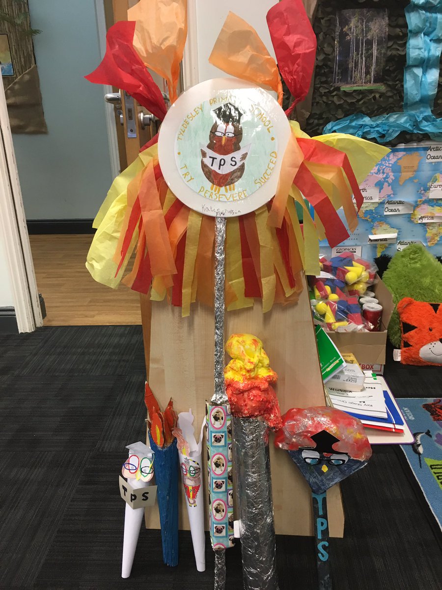 tyldesleyPS's tweet photo. Some of our fantastic entries for the design an Olympic torch competition. Deadline for entries is tomorrow 5/7. https://t.co/wK9DvKWiLZ