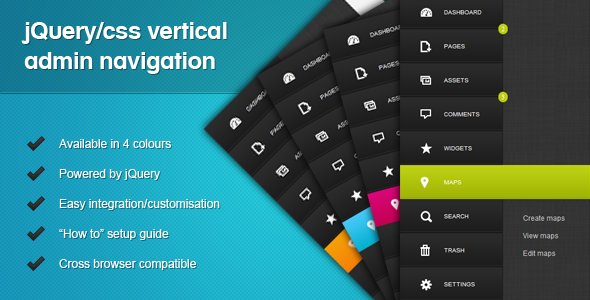 WpWarez's tweet image. jQuery/CSS Vertical Admin Navigation ... - #AdminInterface #AdminMenu #AdminUi goo.gl/V4NNVY