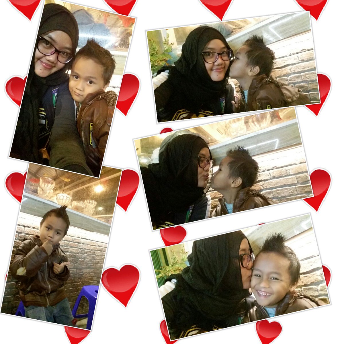 echanie's tweet image. Pacar kecil nya bunda @RavaDelpiero  😙