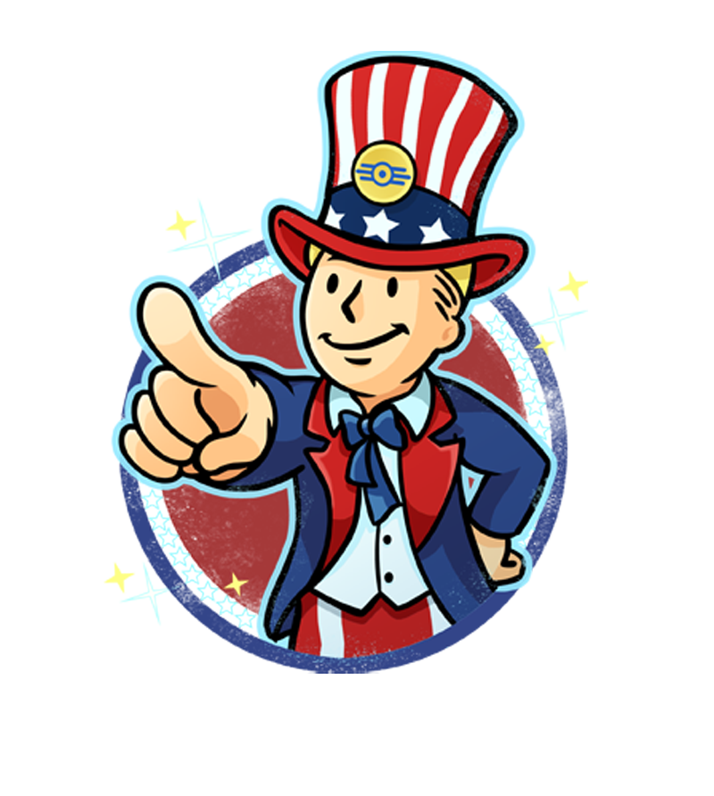 Fallout's tweet photo. Nothing says #Happy4th like an underground box full of test subjects! #FalloutShelter https://t.co/duG4Iryim0
