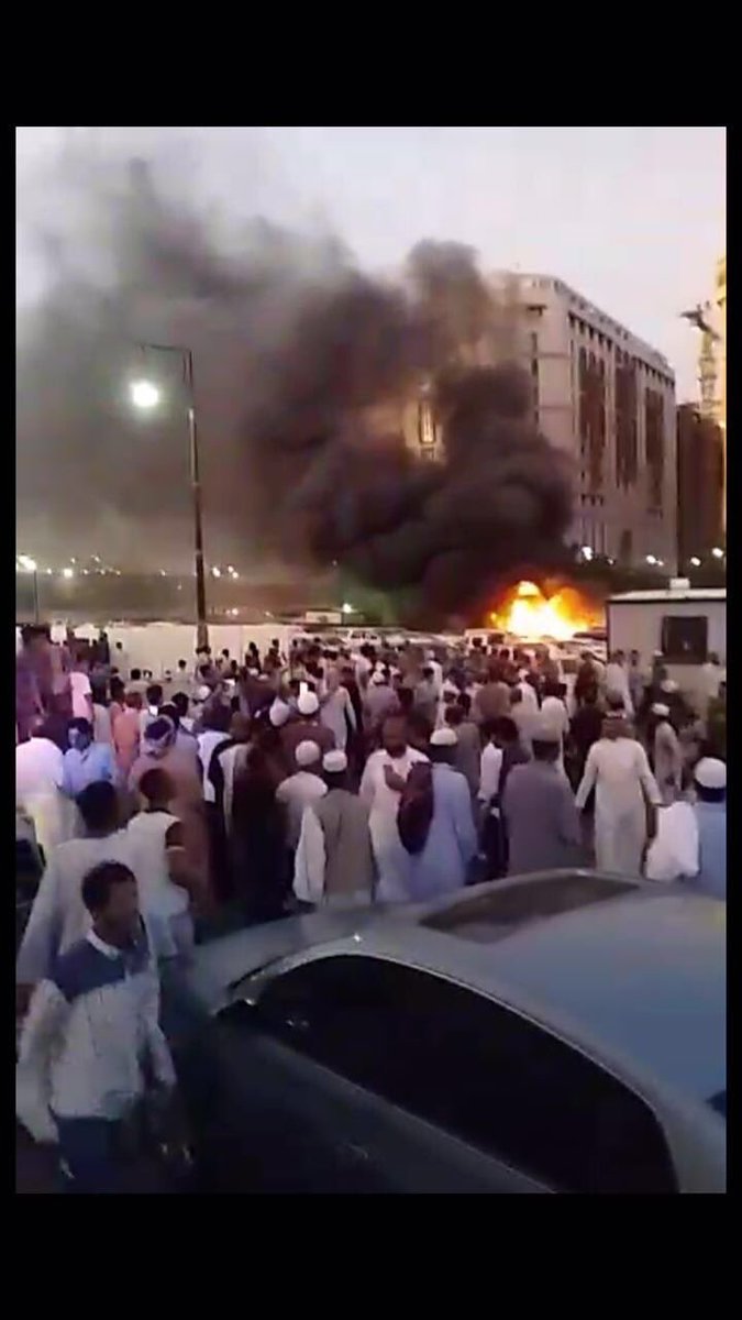 حسبنا الله ونعم الوكيل تفجير ب القرب من المسجد النبوي الشريف